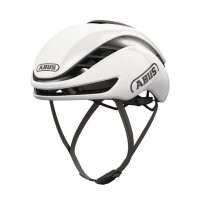 ABUS Gamechanger 2.0 MIPS road bike helmet, size M (54–58 cm), glossy white, aerodynamic, high impact protection