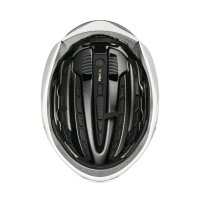 ABUS Gamechanger 2.0 MIPS road bike helmet, size M (54–58 cm), glossy white, aerodynamic, high impact protection