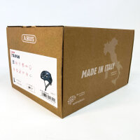 ABUS Taipan Rennradhelm L (57–61 cm), LED-Licht, Belüftung, Como Blue, leicht, verstellbar