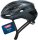 ABUS Taipan Rennradhelm L (57–61 cm), LED-Licht, Belüftung, Como Blue, leicht, verstellbar