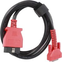 Autel MaxiSys OBDII adapter cable, main test cable, black, vehicle diagnostics, compatible with Autel diagnostic devices