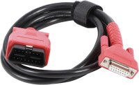 Autel MaxiSys OBDII adapter cable, main test cable, black, vehicle diagnostics, compatible with Autel diagnostic devices