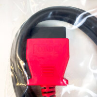 Autel MaxiSys OBDII adapter cable, main test cable, black, vehicle diagnostics, compatible with Autel diagnostic devices