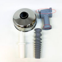Reber 9004N Tomatenpresse N.5, 500W Induktionsmotor, Edelstahl, kleine Delle, leistungsstark für Passata