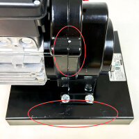 Reber 9004N Tomatenpresse N.5, 500W Induktionsmotor, Edelstahl, kleine Delle, leistungsstark für Passata