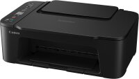 Canon PIXMA TS3750i Farbtintenstrahldrucker, A4, WLAN, Drucken/Kopieren/Scannen, randloser Fotodruck, für Home Office, Schwarz
