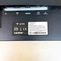 KTC H24T27 24-Zoll QHD 2K IPS Monitor, 100 Hz, Blaulichtfilter, HDMI/DP/Kopfhörer, für Gaming & Büro, schwarz