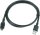 Zebra CBL-TC5X-USBC2A-01 USB-C auf USB-A Kabel, schwarz, robustes Verbindungskabel für Datenübertragung und Laden