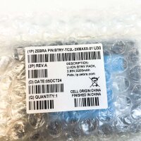 Zebra BTRY-TC2L-3XMAXX-01, Ersatzakku, erweiterte Kapazität, passend für TC21/TC26, langlebig, wiederaufladbar