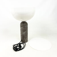 New Works 20412 Kizu Tischleuchte Large, Tischlampe, Gris du Marais Marmor, ohne Leuchtmittel, skandinavisches Design