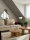 New Works 20412 Kizu Tischleuchte Large, Tischlampe, Gris du Marais Marmor, ohne Leuchtmittel, skandinavisches Design