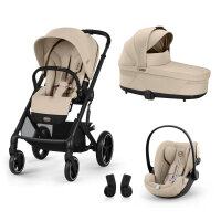 Cybex Balios S Lux 524002549 Stroller, Almond Beige, ergonomic reclining position, versatile use
