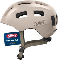 ABUS Youn-I 2.0 Kinder-Fahrradhelm mit LED-Licht,...