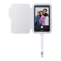 Insta360 Snap Selfie Screen 3.5", USB-C, integrated light, foldable, for vlogging and live streams