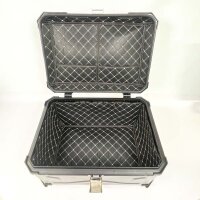 Universal Motorrad Topcase, schwarz, 45L, abschließbar, wetterfest, für Roller & Motorrad, einfache Montage