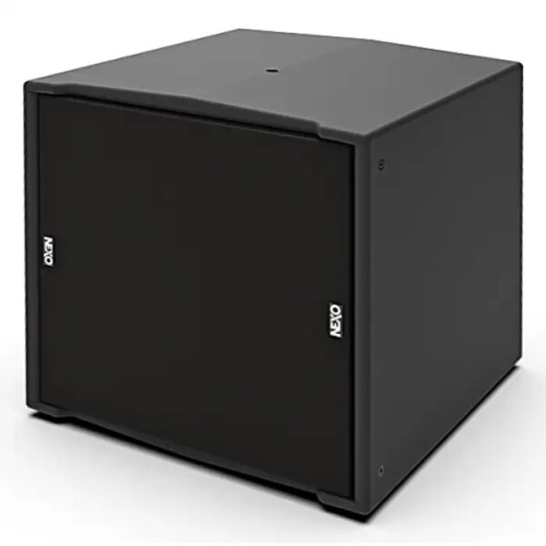 NEXO ID S108I Subwoofer, 8" Basslautsprecher, wetterfest IP54, kompakt, Farbe Schwarz