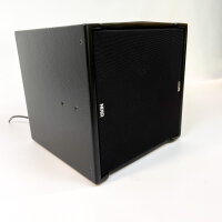 NEXO ID S108I Subwoofer, 8" Basslautsprecher, wetterfest IP54, kompakt, Farbe Schwarz
