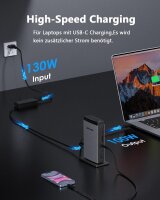 WAVLINK USB-C Dockingstation, Modell Displaylink, 3x...