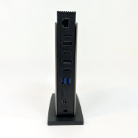 WAVLINK USB-C Dockingstation, Modell Displaylink, 3x HDMI, 2x DisplayPort, Triple Display (4K+2x2K), 100W Power Delivery, 5x USB, Ethernet, MacBook kompatibel