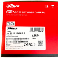 Dahua WizSense DH-IPC-HDW2441T-S, 4MP IP camera, 2.8 mm lens, integrated microphone, night vision