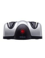 Sogo SS-13500 Messerschärfer elektrisch, 40W, 230V, 50Hz, IP20, kompakt, für Küchenmesser