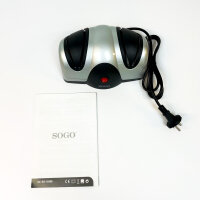 Sogo SS-13500 Messerschärfer elektrisch, 40W, 230V, 50Hz, IP20, kompakt, für Küchenmesser
