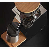 Eureka Mignon Single Dose Pro Kaffeemühle, Schwarz matt, 320W, leises Mahlen, stufenlose Einstellung, Bohnenbehälter 45g
