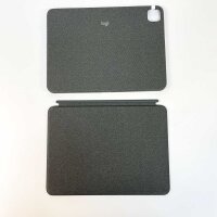 Logitech Combo Touch Tastaturhülle für iPad Pro 11" (1.–4. Gen), abnehmbar, Trackpad, Smart Connector, QWERTZ, grau