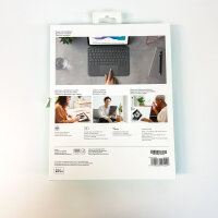 Logitech Combo Touch Tastaturhülle für iPad Pro 11" (1.–4. Gen), abnehmbar, Trackpad, Smart Connector, QWERTZ, grau