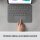 Logitech Combo Touch Tastaturhülle für iPad Pro 11" (1.–4. Gen), abnehmbar, Trackpad, Smart Connector, QWERTZ, grau