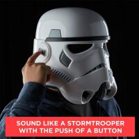 Star Wars The Black Series Stormtrooper Helm, elektronisch, Premium-Rollenspiel, detailgetreu, für Erwachsene, Rogue One Edition