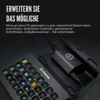 Elgato Network Dock, Ethernet adapter for Stream Deck, PoE/USB power, easy setup, mountable on table/wall/SDXL stand, studio