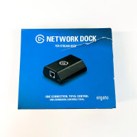 Elgato Network Dock, Ethernet adapter for Stream Deck, PoE/USB power, easy setup, mountable on table/wall/SDXL stand, studio
