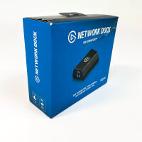 Elgato Network Dock, Ethernet adapter for Stream Deck, PoE/USB power, easy setup, mountable on table/wall/SDXL stand, studio