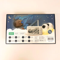 Babysense HD Babyphone 5" mit 2 Kameras, Video-Babyfon, Nachtsicht, Schlaflieder, 300m Reichweite, Gegensprechfunktion, Zoom, 4000mAh Akku