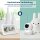 Babysense HD Babyphone 5" mit 2 Kameras, Video-Babyfon, Nachtsicht, Schlaflieder, 300m Reichweite, Gegensprechfunktion, Zoom, 4000mAh Akku