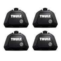Thule Evo Raised Rail 710410 roof rack feet, set of 4,...