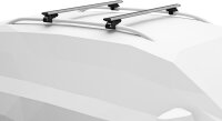 Thule Evo Raised Rail 710410 Dachträgerfüße, 4er-Set, schwarz, für Reling, bis 75 kg belastbar