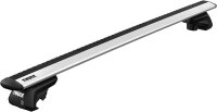 Thule Evo Raised Rail 710410 Dachträgerfüße, 4er-Set, schwarz, für Reling, bis 75 kg belastbar