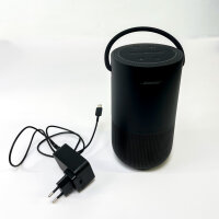 Bose Portable Home Speaker, tragbarer Bluetooth-Lautsprecher, integrierte Alexa-Sprachsteuerung, WLAN, Schwarz