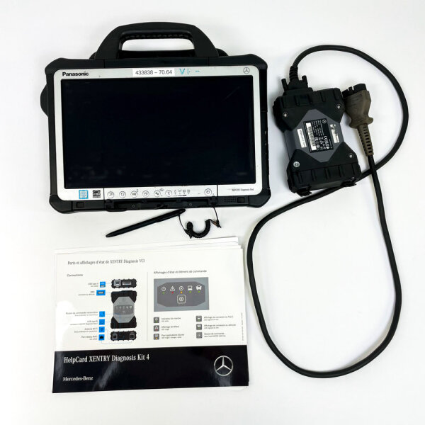 Mercedes-Benz XENTRY Diagnosis Kit 4 XD4, Panasonic CF-D1N, Diagnosesystem, VCI 6511201799, ohne Ladegerät