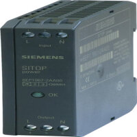 Siemens 6EP1967-2AA00 SITOP inrush current limiter, expansion module, 100–480V AC, 10A, 50–60Hz