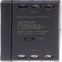 Siemens 6EP1967-2AA00 SITOP inrush current limiter, expansion module, 100–480V AC, 10A, 50–60Hz