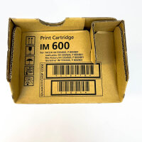Ricoh IM 600 Druckkassette Schwarz, kompatibel mit Ricoh/Nashuatec/Rex Rotary/Gestetner IM 550/600, P 800/801, Modell 418478