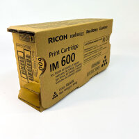 Ricoh IM 600 Druckkassette Schwarz, kompatibel mit Ricoh/Nashuatec/Rex Rotary/Gestetner IM 550/600, P 800/801, Modell 418478