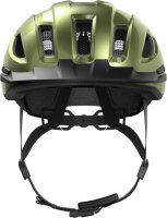 ABUS Urban-I 4.0 Fahrradhelm L (57–61 cm), mit USB-Rücklicht, 2 Modi, grün, für Erwachsene und Jugendliche