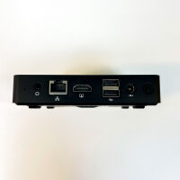 ERVPES B20E Mini-PC, Intel Pentium 6500Y, 8GB RAM, 128GB SSD, kompakt, schwarz
