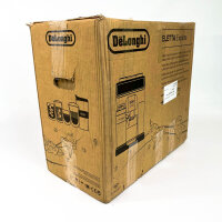 DeLonghi Eletta Explore ECAM452.67.G Kaffeevollautomat, 1450W, LatteCrema Milchsystem, 50 Getränke, Cold Brew Funktion, Touchdisplay, dunkelgrau