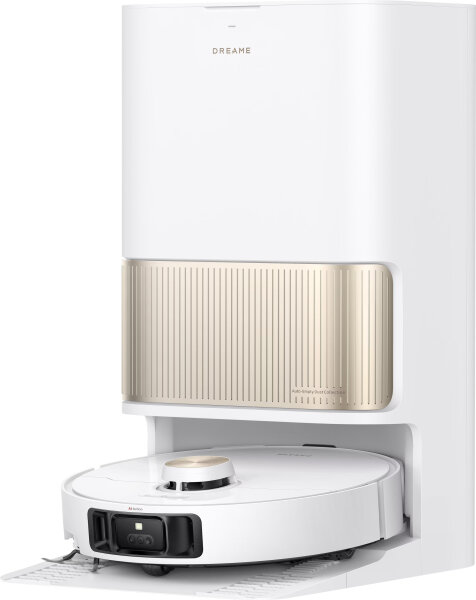 Dreame L40s Pro Ultra RLL74CE Saugroboter, automatische Entleerung, 200ml Wischmop-Selbstreinigung, 19.000 Pa Saugleistung, Weiß