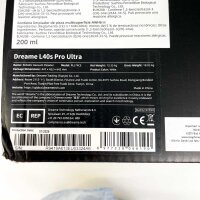 Dreame L40s Pro Ultra RLL74CE Saugroboter, automatische Entleerung, 200ml Wischmop-Selbstreinigung, 19.000 Pa Saugleistung, Weiß